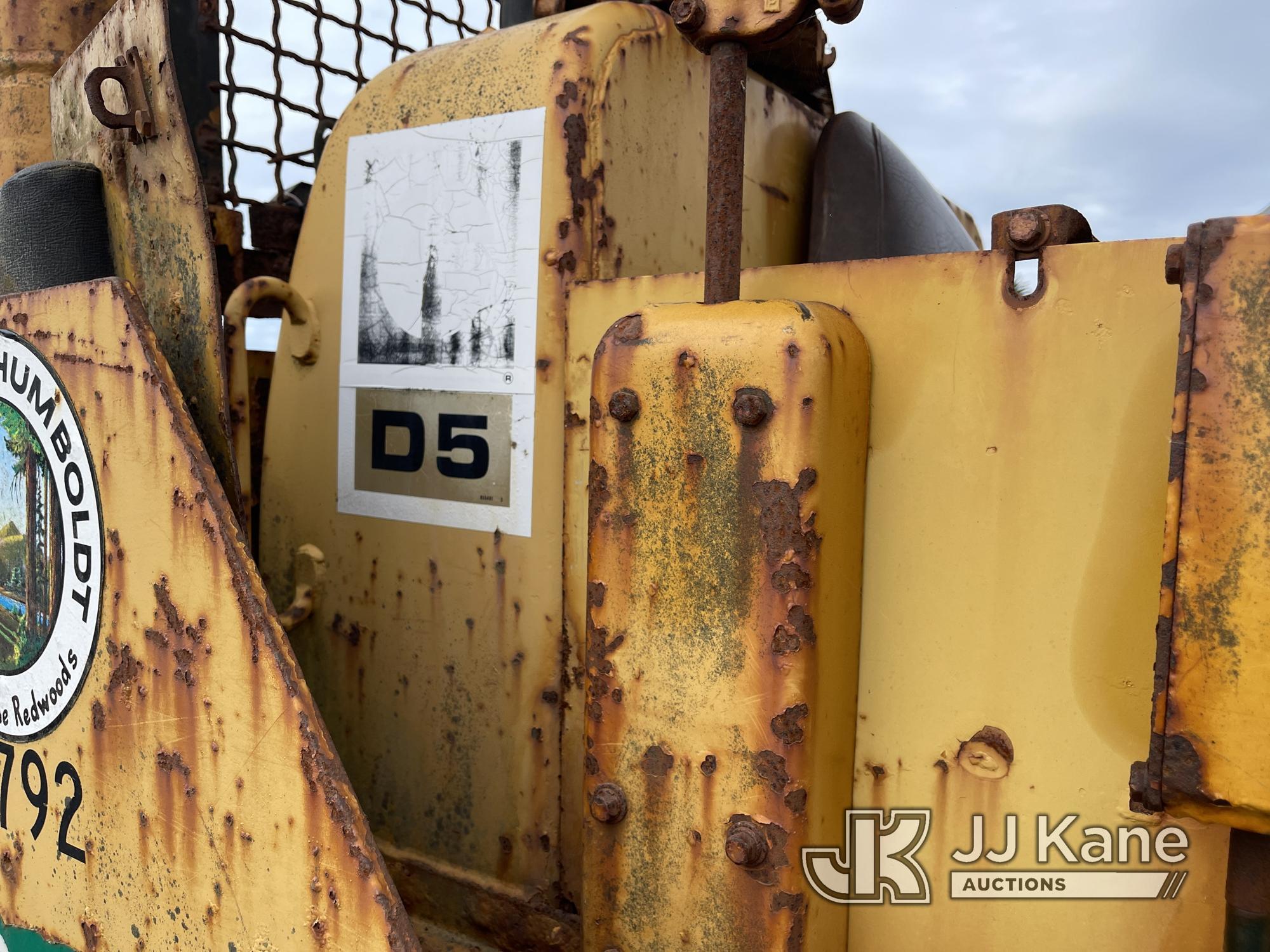 (Eureka, CA) 1965 Caterpillar D5 Crawler Tractor Runs & Operates) (Jump to Start, True Hours Unknown