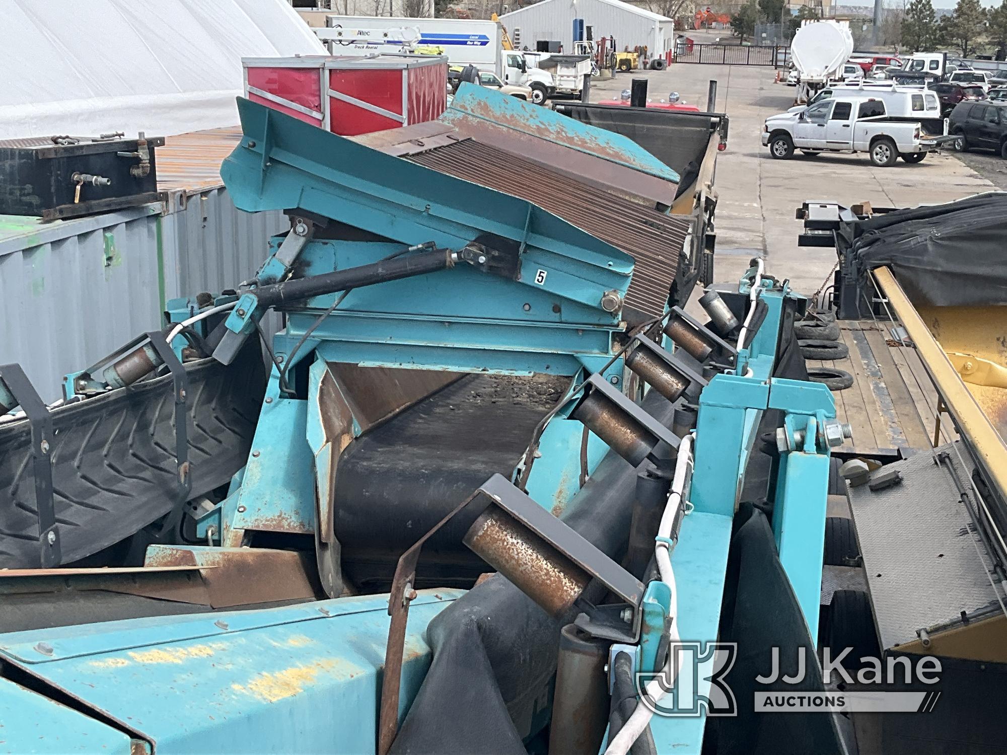 (Castle Rock, CO) Power Screening Chieftain 1400 Mobile Incline Screen Seller States:  Fully Operati