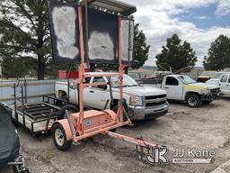 (Castle Rock, CO) 2003 Wanco Arrowboard Runs, Moves & Operates