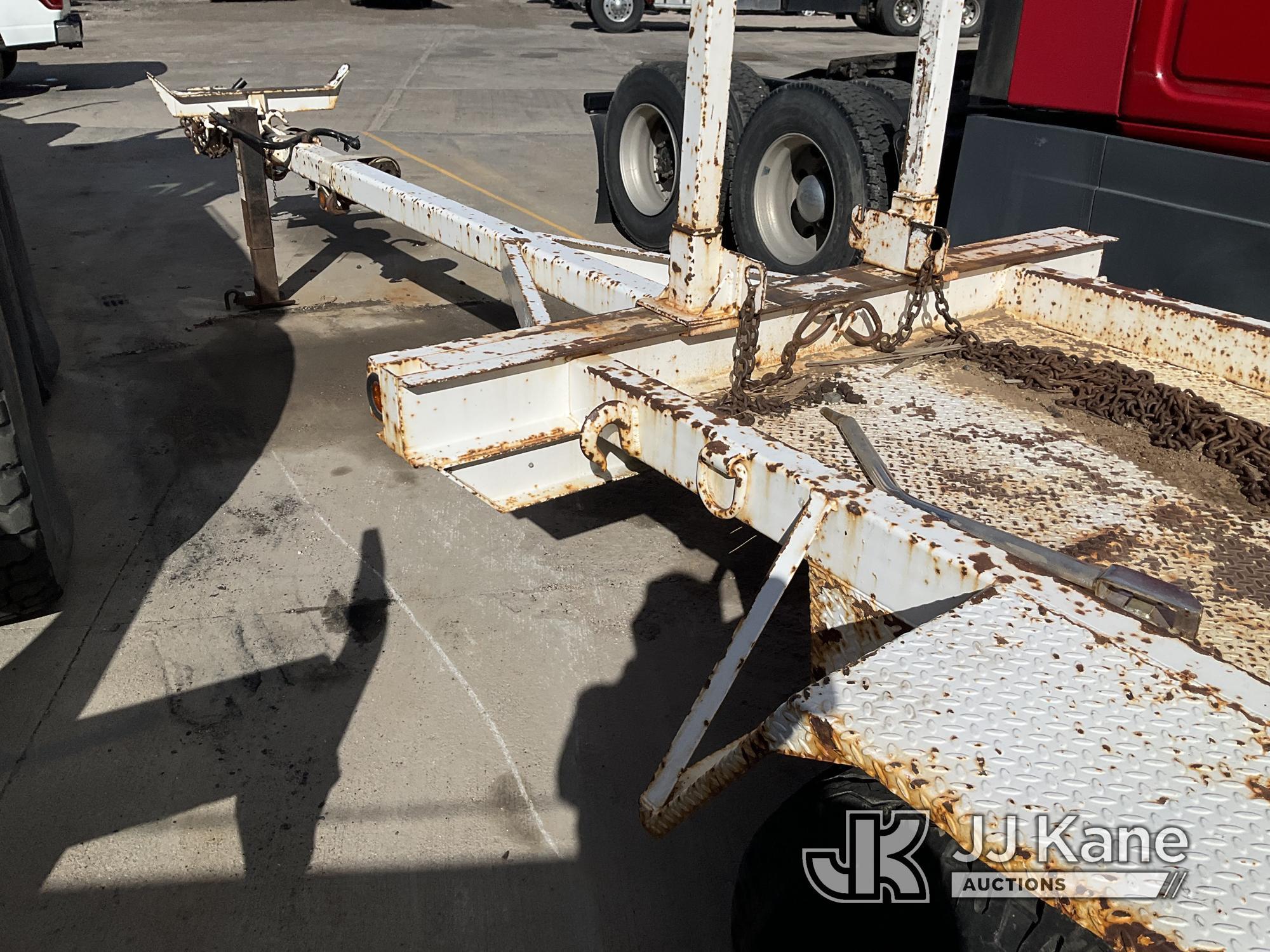 (Castle Rock, CO) 1992 Taylor PT 3618 Extendable T/A Pole Trailer No Title) (Roadworthy Tires