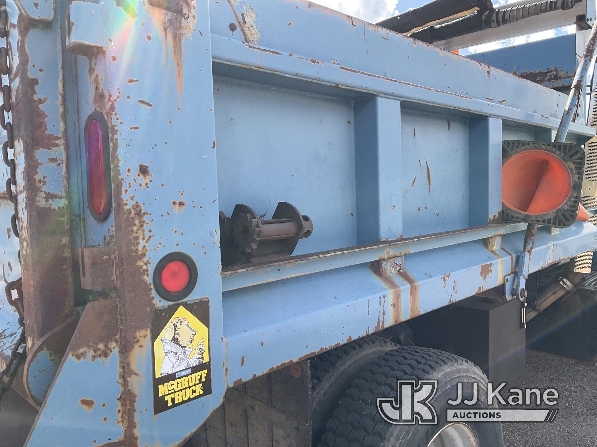 (Castle Rock, CO) 1994 GMC Topkick Dump Truck Runs & Moves) (Concrete Blocks in Dump Bed, Dump Funct