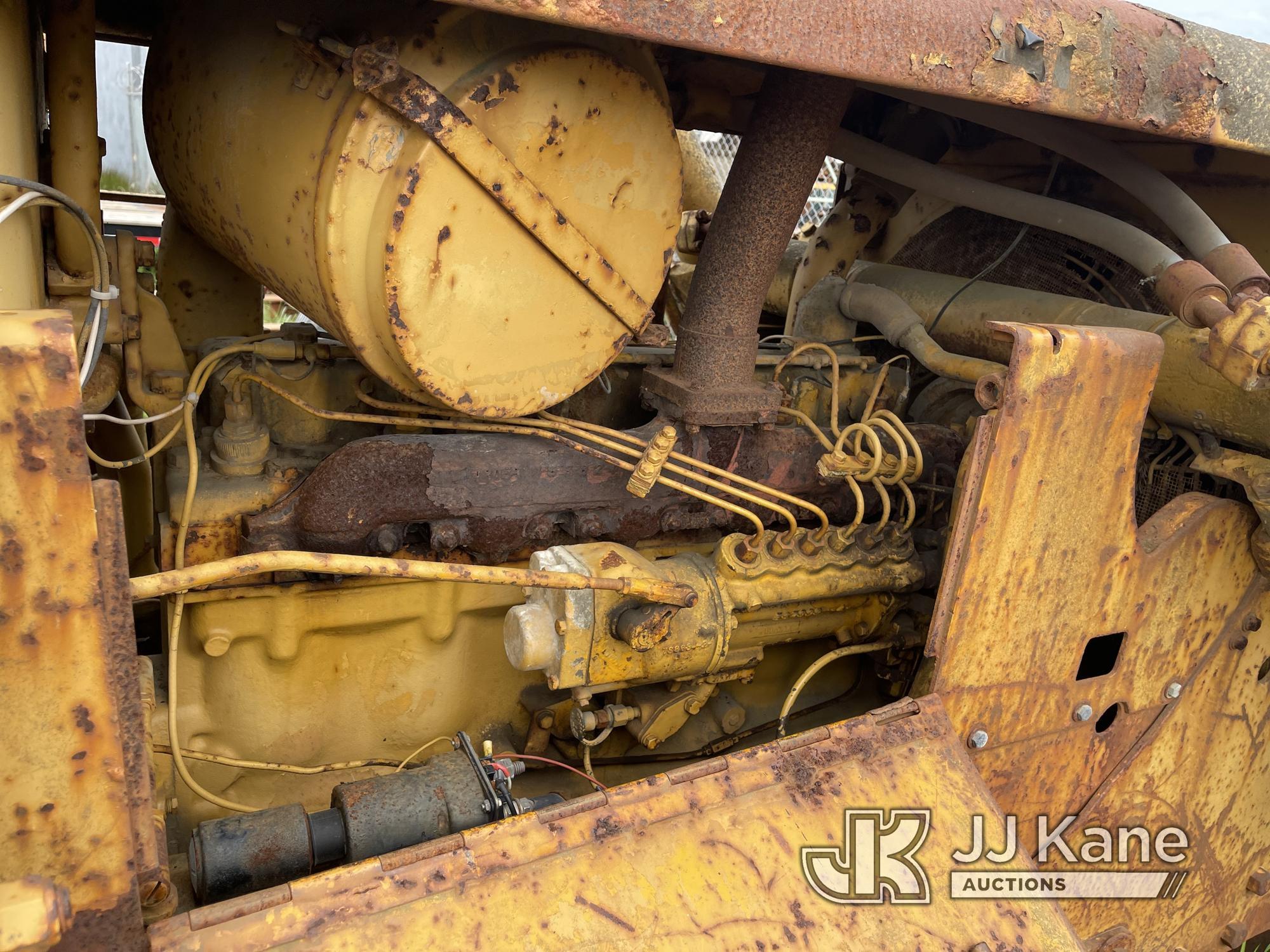 (Eureka, CA) 1965 Caterpillar D5 Crawler Tractor Runs & Operates) (Jump to Start, True Hours Unknown