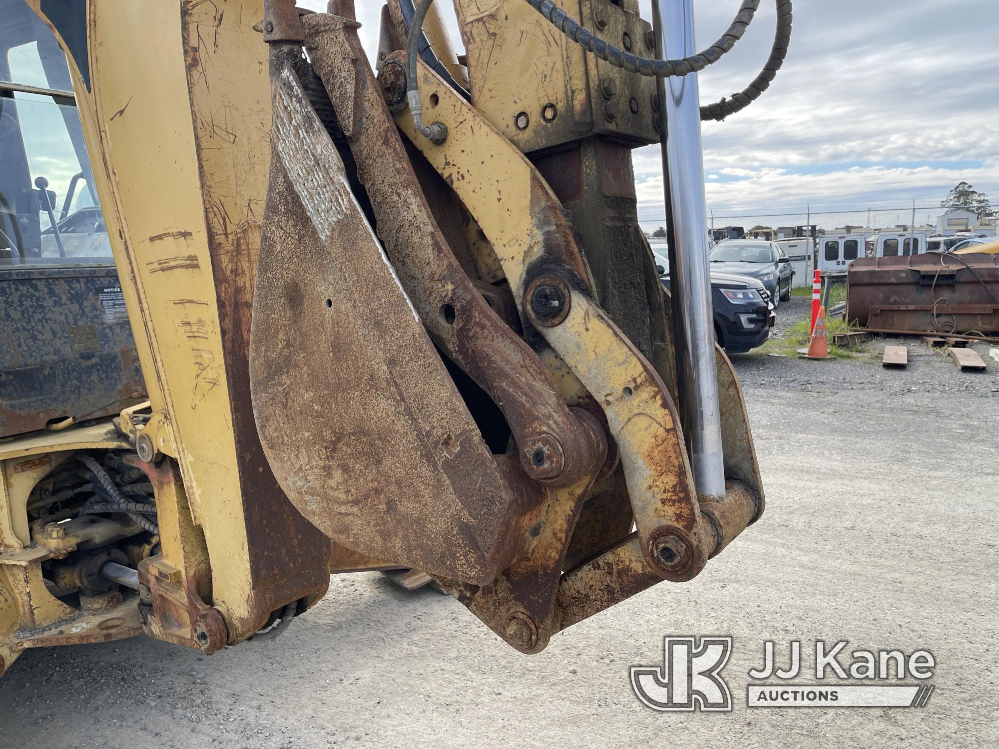 (Eureka, CA) 1995 Caterpillar 416B 4x4 Tractor Loader Backhoe Runs & Operates