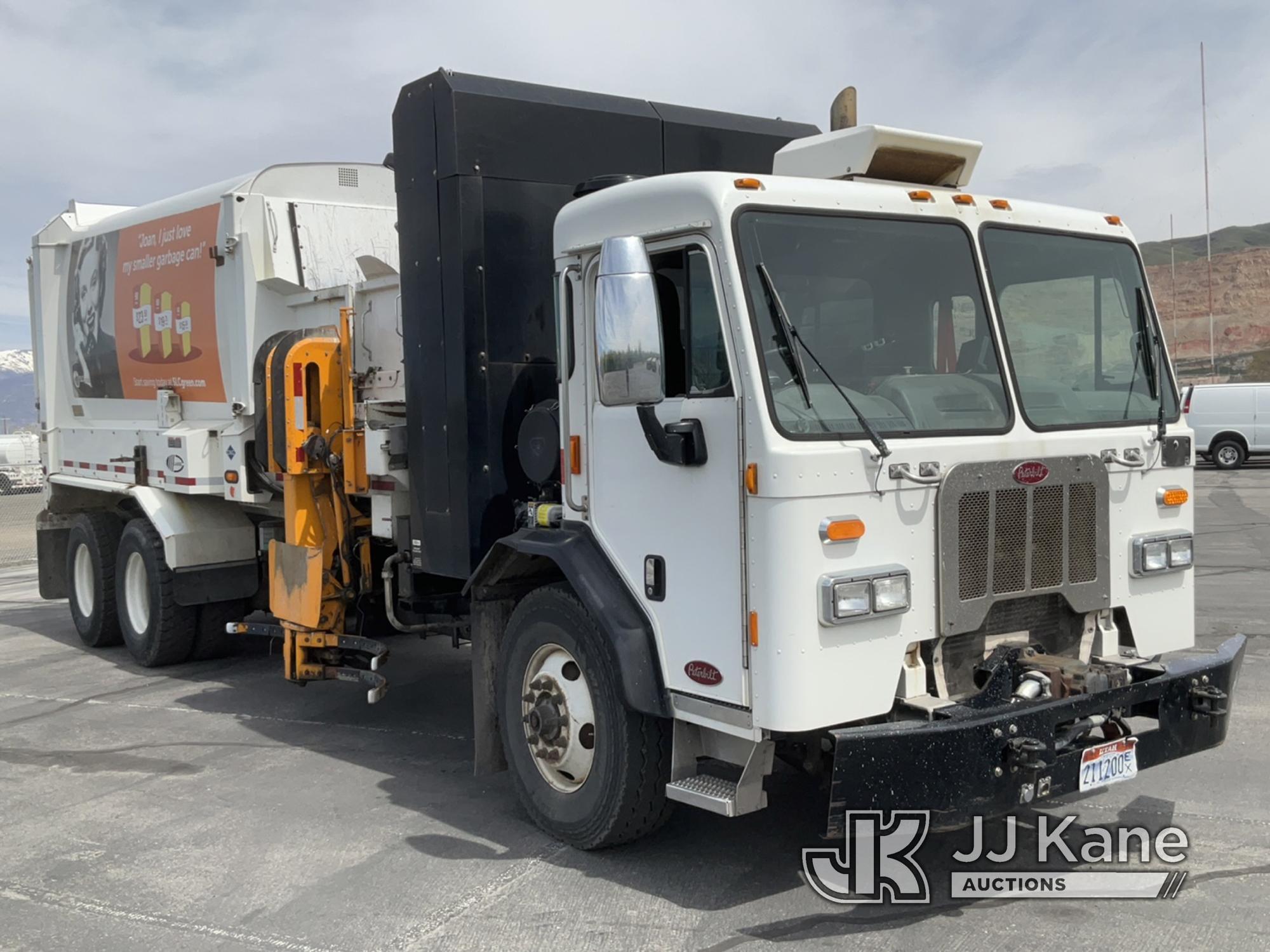 (Salt Lake City, UT) 2016 Peterbilt 320 Garbage/Compactor Truck Runs & Moves