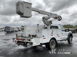 (Salt Lake City, UT) Altec AT37G, mounted behind cab on 2016 Ford F550 4x4 Service Truck Runs, Moves