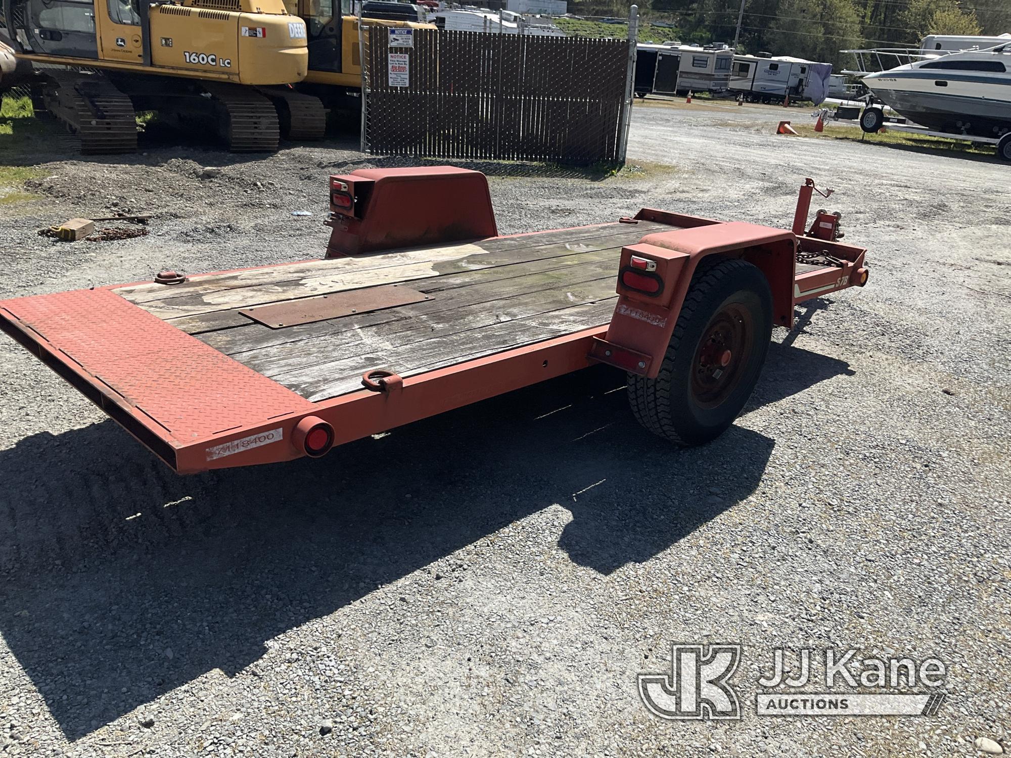 (Tacoma, WA) 2010 Ditch Witch S7B Tagalong Utiliy Trailer