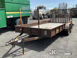 (Salt Lake City, UT) 2011 Willianson UT16T 16ft Trailer Towable, Rust