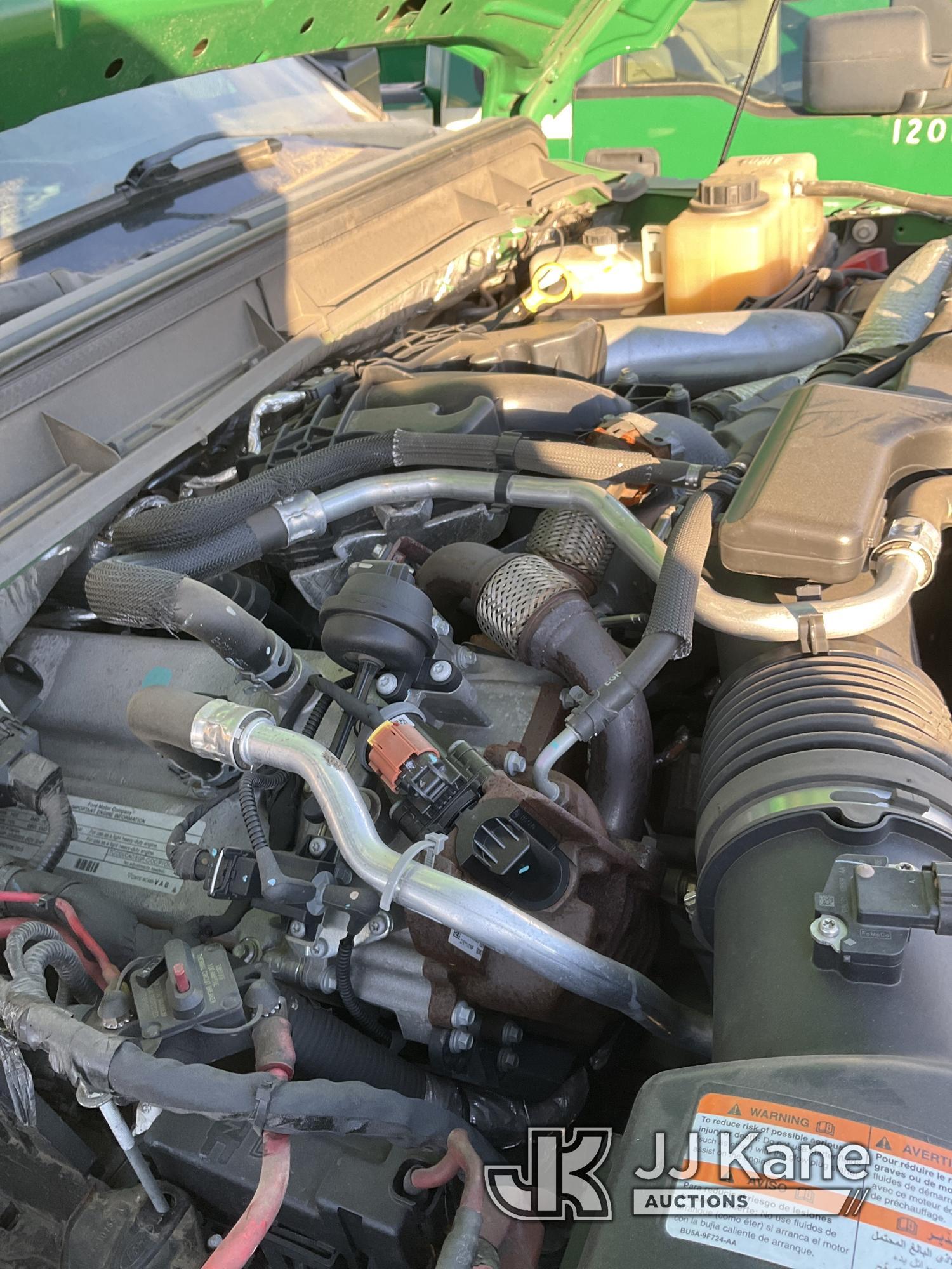 (Keenesburg, CO) 2012 Ford F550 Spray Truck Not Running, Condition Unknown, No Batteries