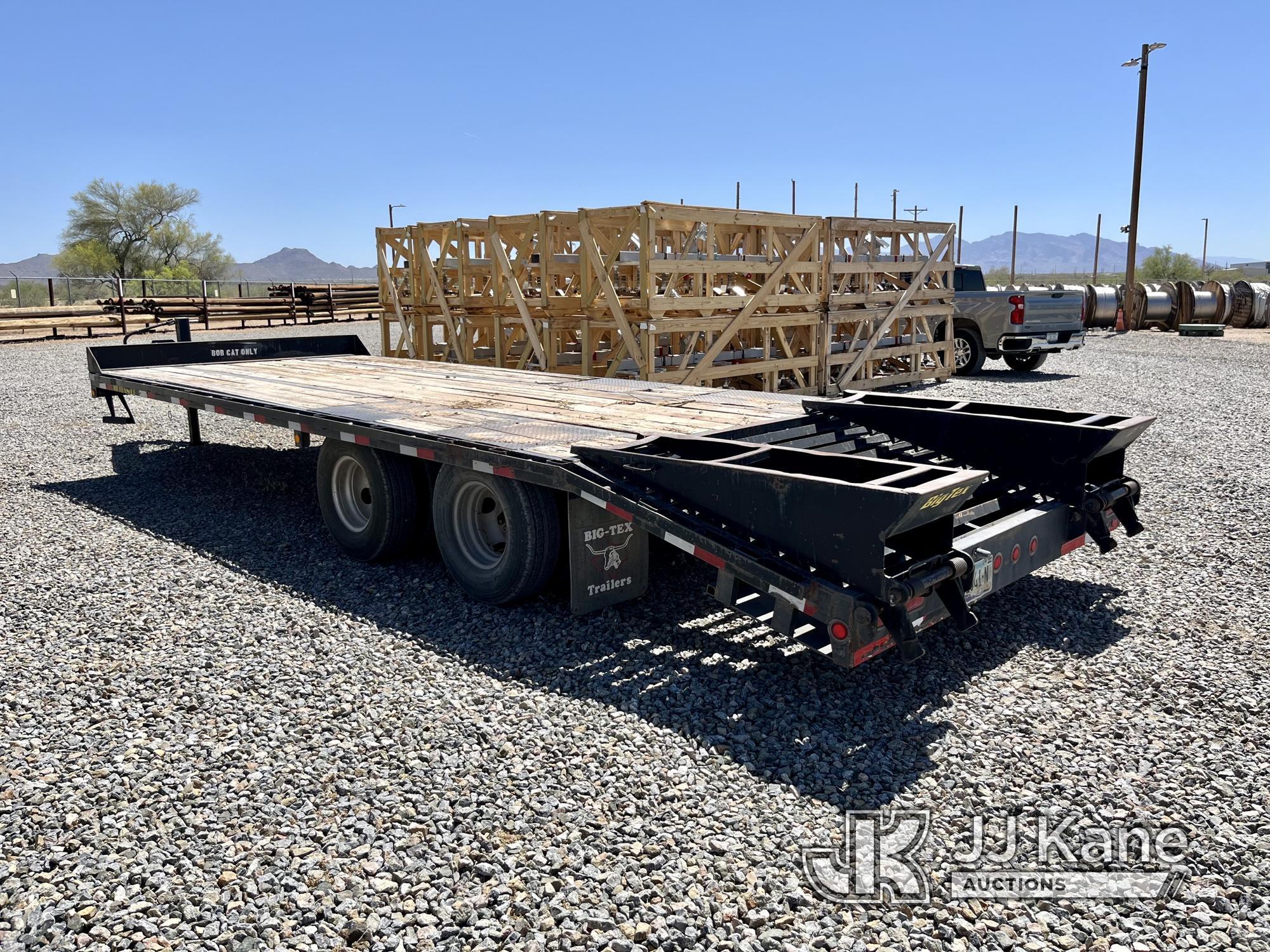 (Marana, AZ) 2013 Big Tex 20PH-20BK5 T/A Tagalong Equipment Trailer Towable