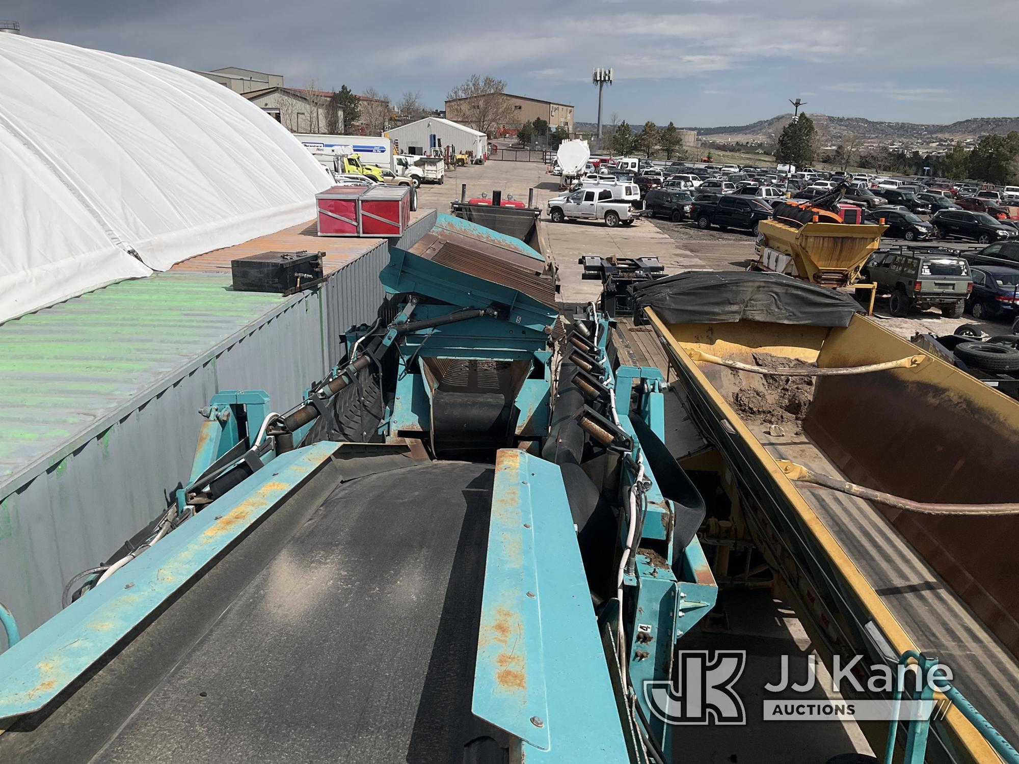 (Castle Rock, CO) Power Screening Chieftain 1400 Mobile Incline Screen Seller States:  Fully Operati