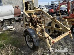 (Pasco, WA) 1958 Pengo TR-1 Material/Reel Trailer Not Running & Condition Unknown
