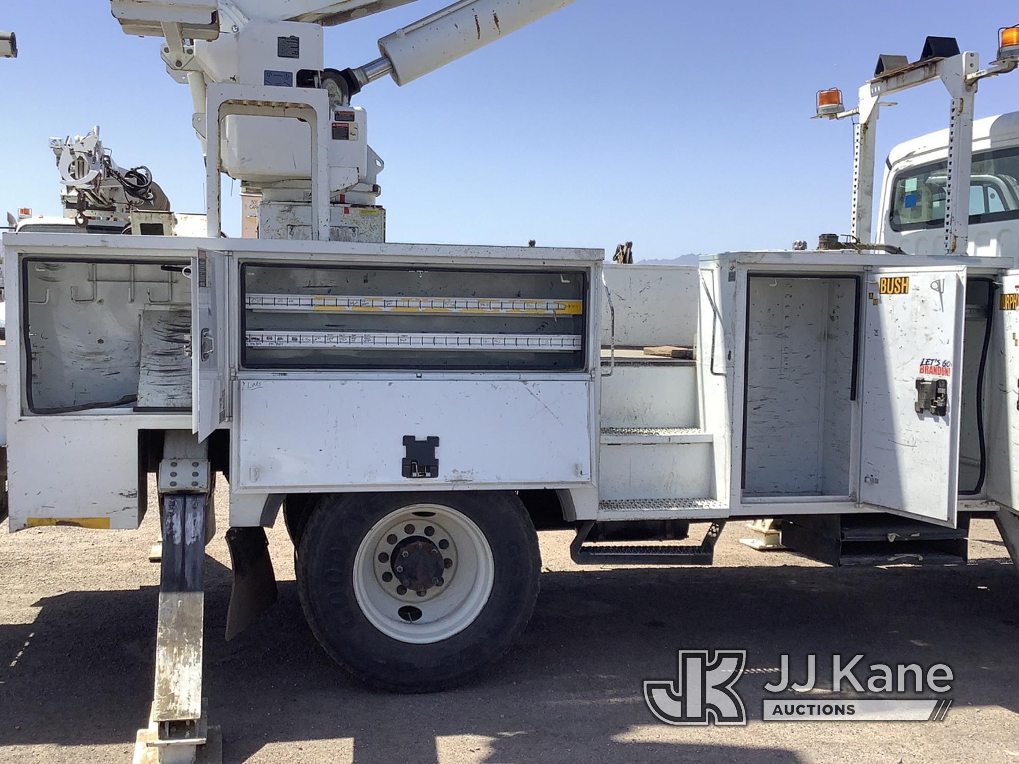 (Phoenix, AZ) Altec AN55E-OC, Material Handling Bucket Truck rear mounted on 2015 Freightliner M2 10