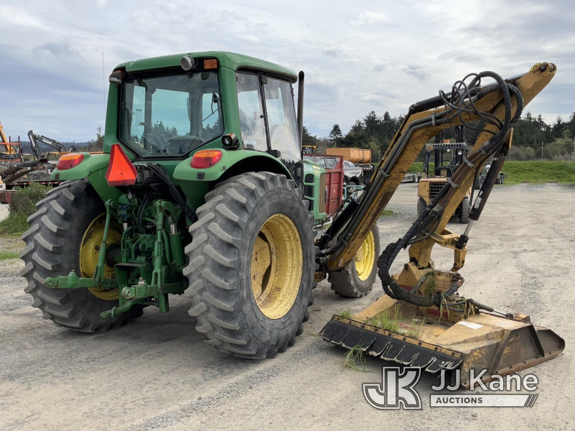 (Eureka, CA) 2007 John Deere 6430 Utility Tractor Runs & Operates.