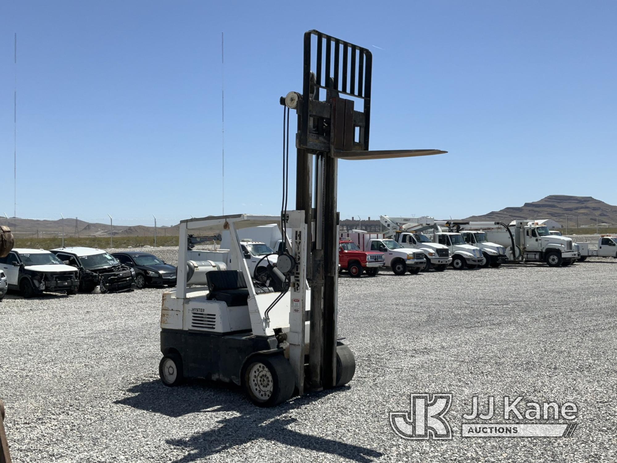 (Las Vegas, NV) Hyster S100E, 10,000 Lb. Runs & Moves