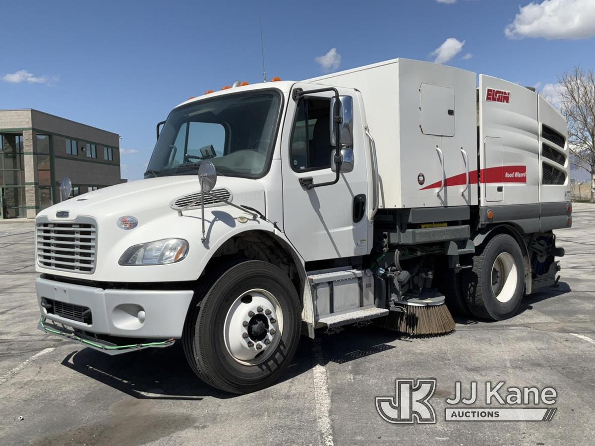 (Salt Lake City, UT) 2017 Freightliner M2 106 Sweeper Runs, Moves & Operates