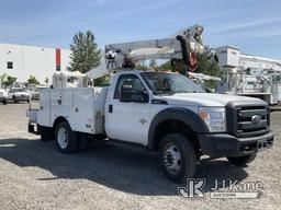 (Portland, OR) Altec AT40G, Articulating & Telescopic Bucket Truck mounted behind cab on 2016 Ford F