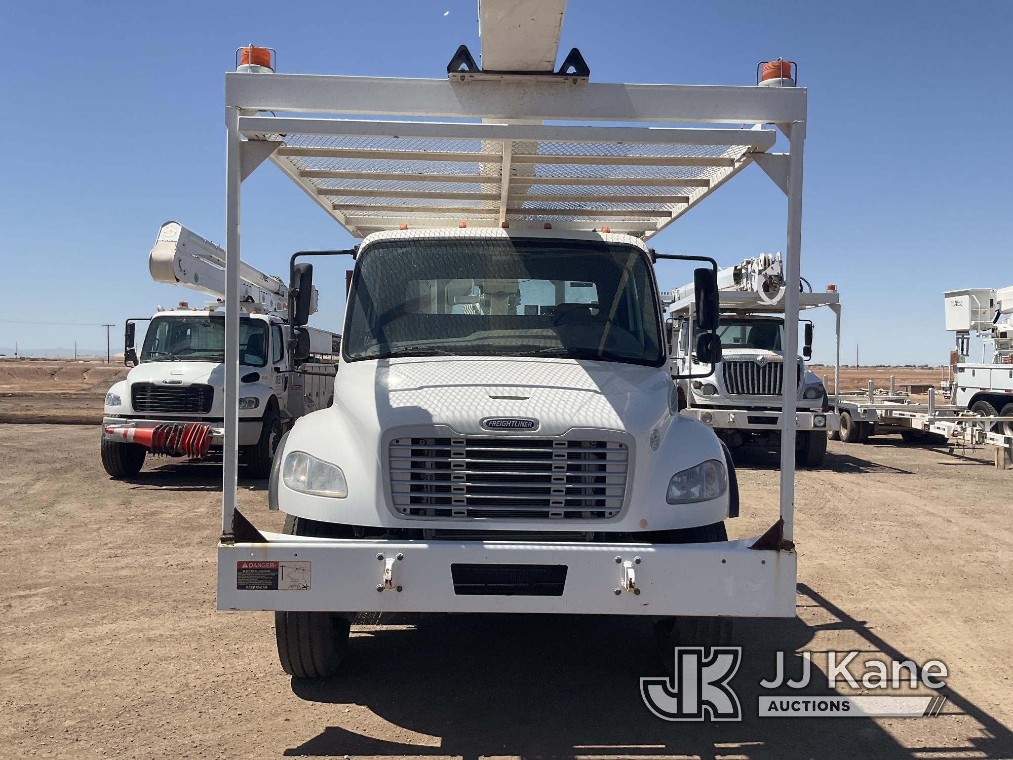 (Brawley, CA) Altec AA755, Material Handling Bucket Truck rear mounted on 2014 Freightliner M2 106 4