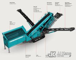 (Castle Rock, CO) Power Screening Chieftain 1400 Mobile Incline Screen Seller States:  Fully Operati