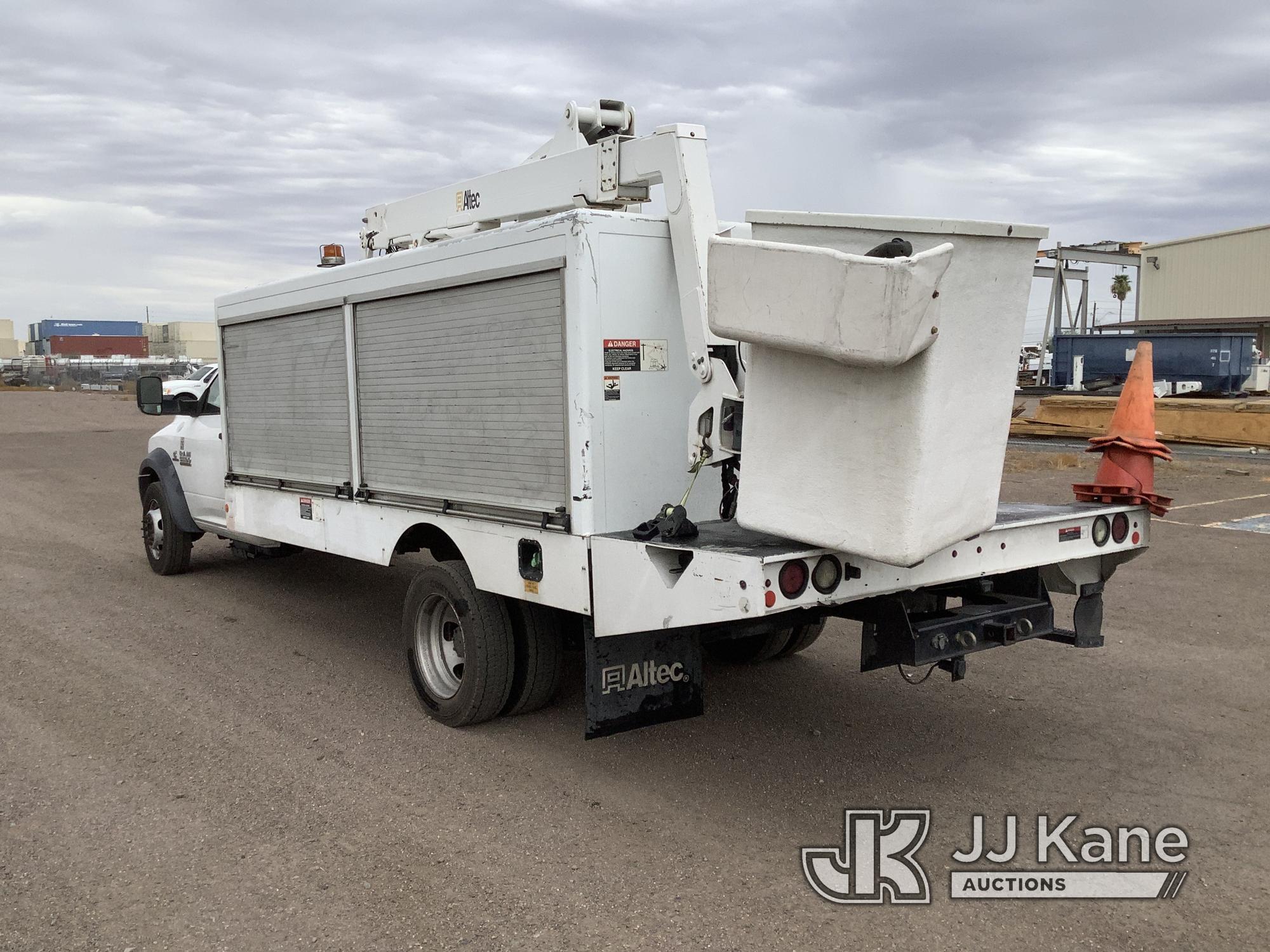 (Phoenix, AZ) Altec AT248F, Articulating & Telescopic Non-Insulated Bucket Truck center mounted on 2