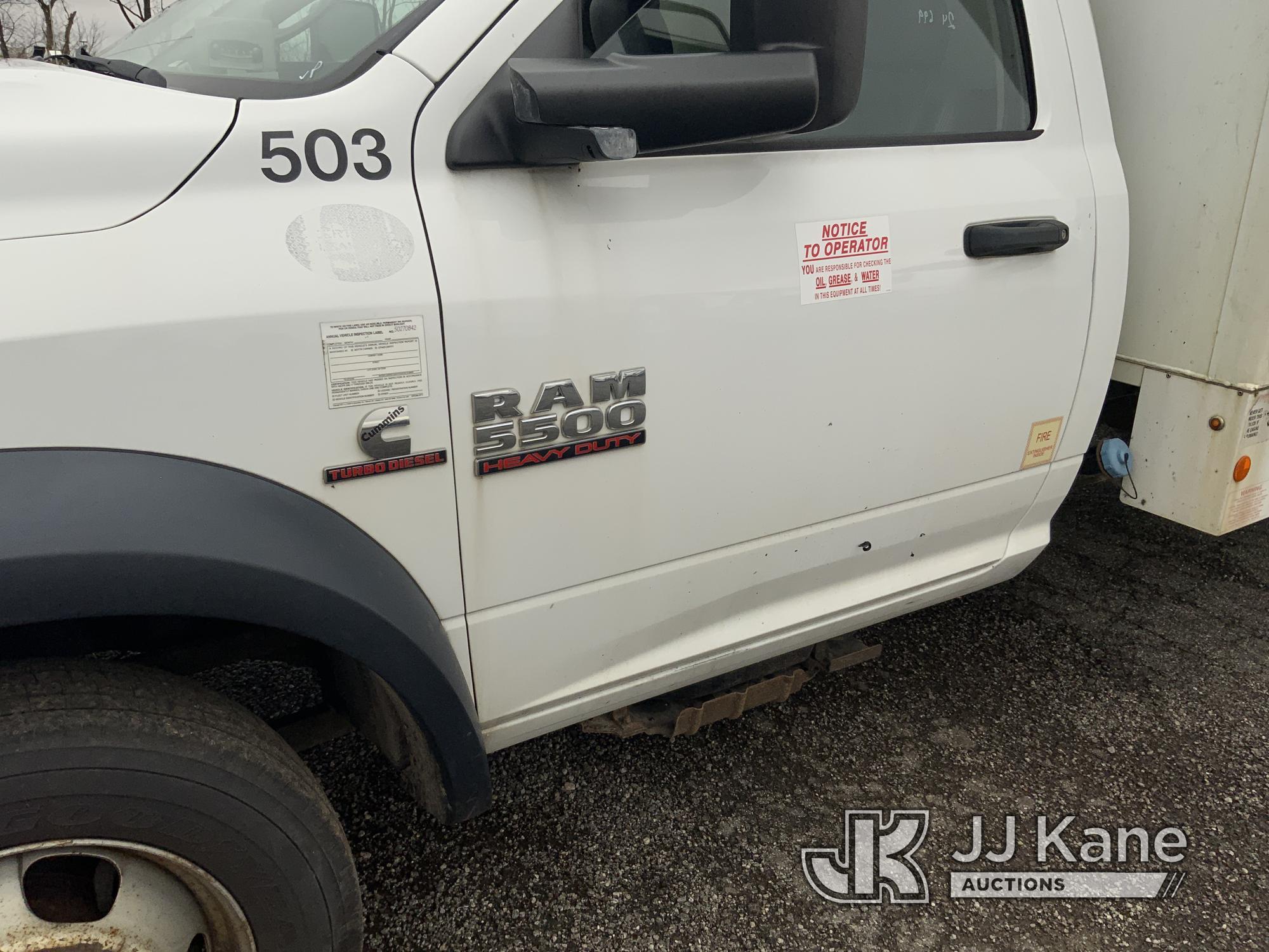 (Knoxville, IA) Altec AT248F, Non-Insulated Bucket Truck mounted behind cab on 2015 RAM D5500 Lampli