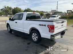 (Ocala, FL) 2015 Ford F150 4x4 Extended-Cab Pickup Truck Duke Unit) (Runs & Moves) (Jump To Start, C