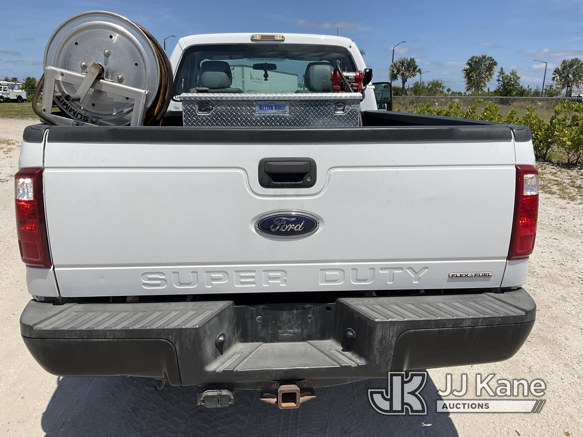 (Westlake, FL) 2015 Ford F250 4x4 Pickup Truck Runs & Moves) (Body Damage) (FL Residents Purchasing