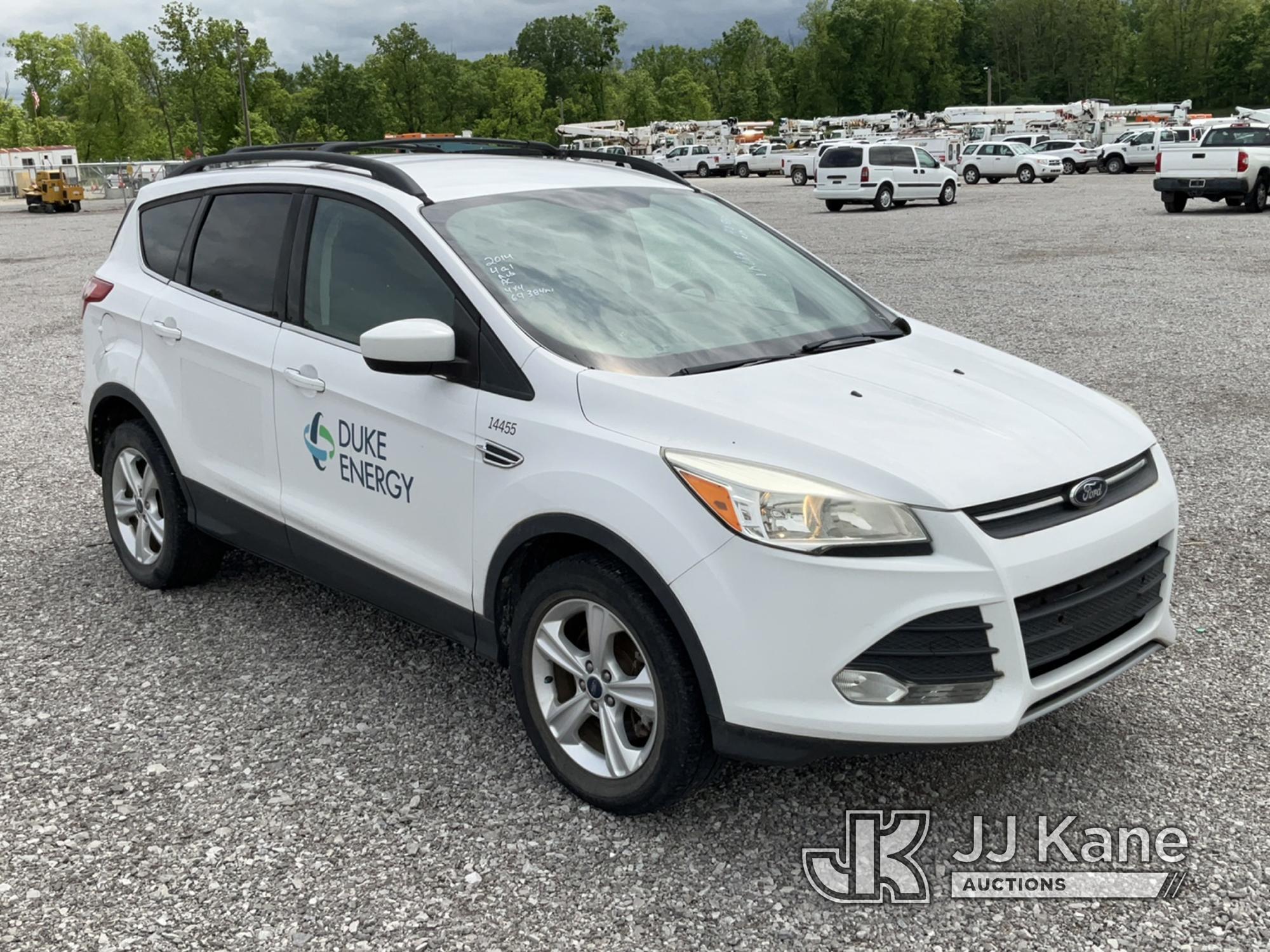 (Verona, KY) 2014 Ford Escape 4x4 4-Door Sport Utility Vehicle Runs & Moves) (Duke Unit