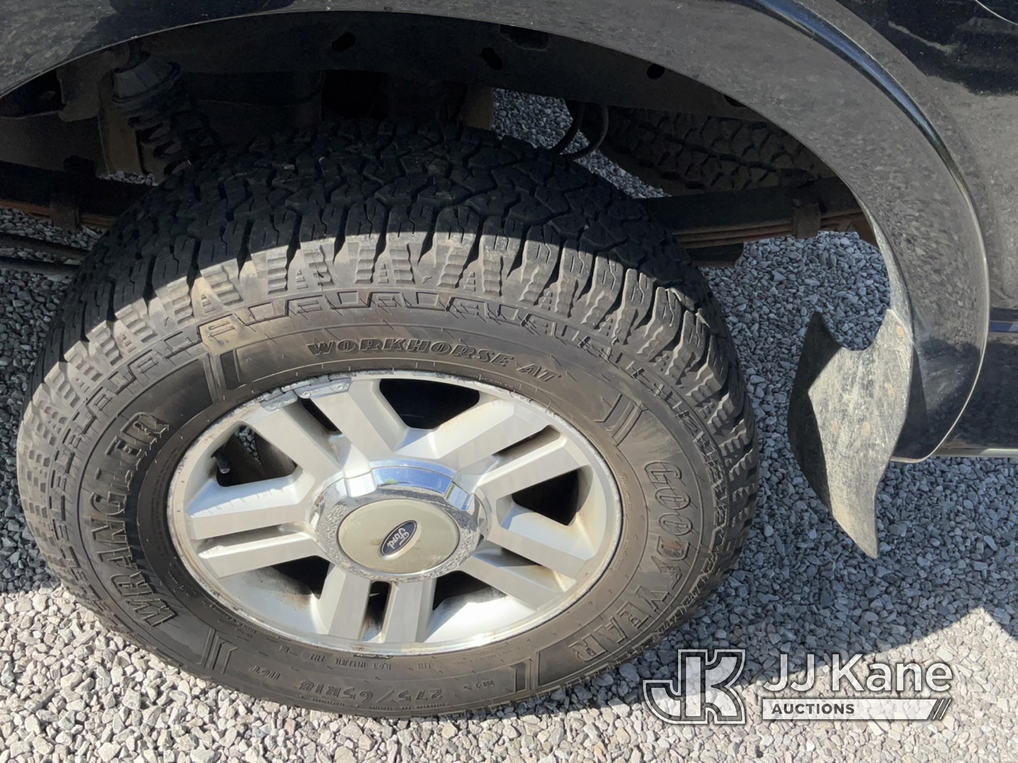 (Verona, KY) 2004 Ford F150 4x4 Crew-Cab Pickup Truck Runs & Moves) (Check Engine Light On, Rust Dam