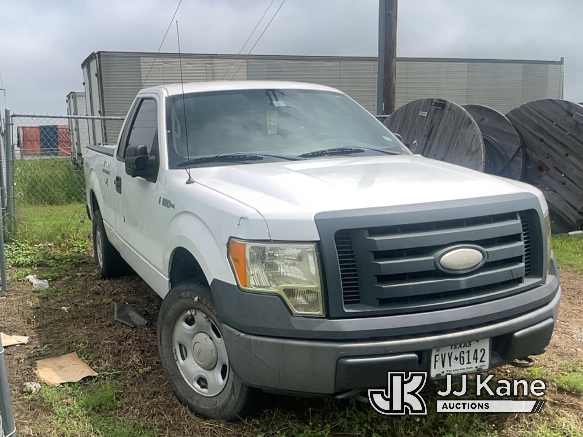 (Temple, TX) 2009 Ford F150 4x4 Pickup Truck Not Running, Condition Unknown) (Paint Damage