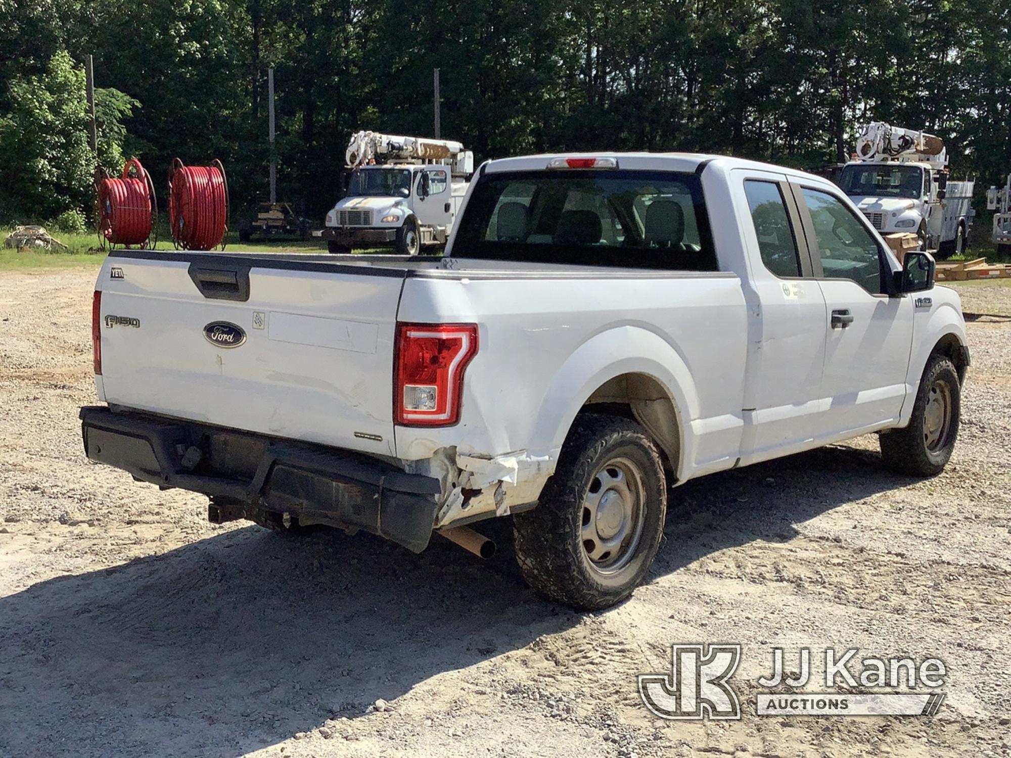 (Douglasville, GA) 2015 Ford F150 Extended-Cab Pickup Truck Runs Intermittently, Jump To Start, Chec