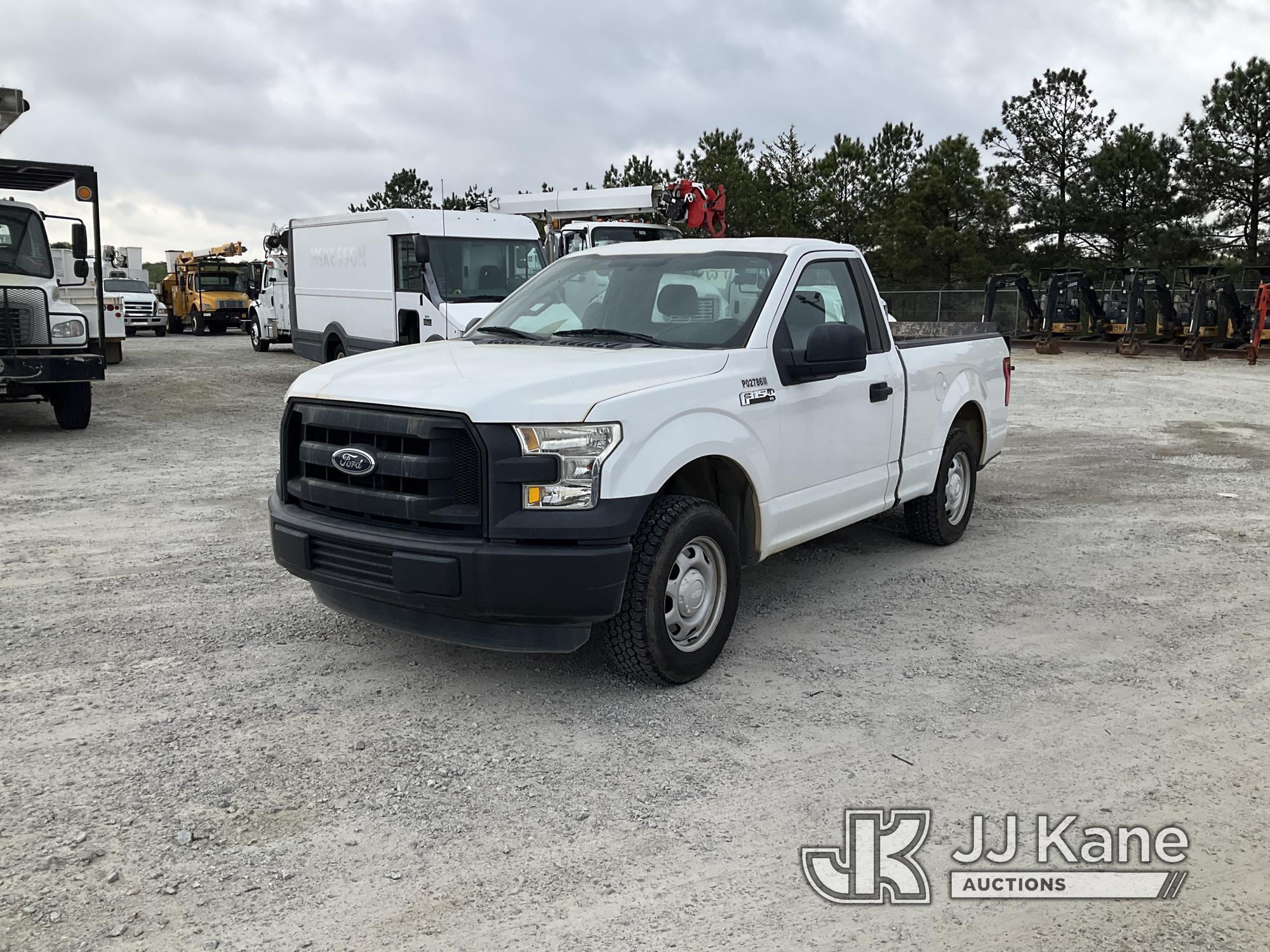 (Villa Rica, GA) 2015 Ford F150 Pickup Truck, (GA Power Unit) Runs & Moves) (Body Damage