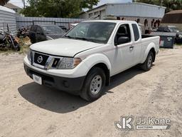 (Tampa, FL) 2017 Nissan Frontier Extended-Cab Pickup Truck Runs & Moves) (Runs Rough, Has A Bad Engi