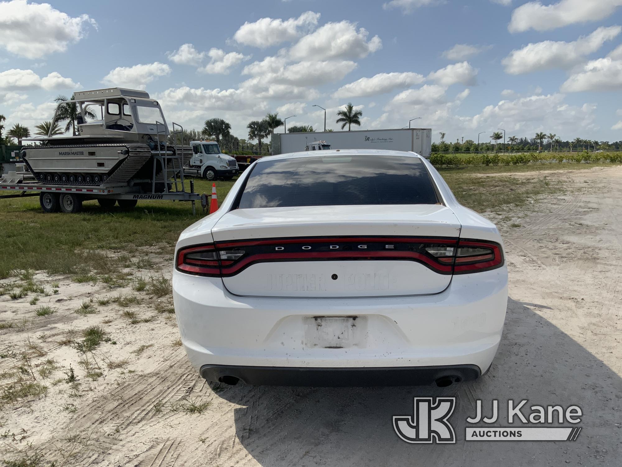 (Westlake, FL) 2016 Dodge Charger Police Package 4-Door Sedan, Former Police Vehicle Runs & Moves) (