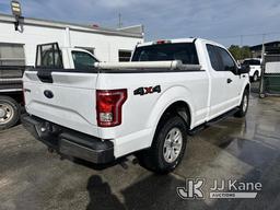 (Ocala, FL) 2016 Ford F150 4x4 Extended-Cab Pickup Truck Duke Unit) (Run & Moves) (Check Engine Ligh