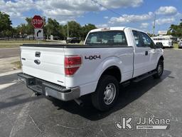 (Ocala, FL) 2014 Ford F150 4x4 Extended-Cab Pickup Truck Duke Unit) (Runs & Moves) (Body Damage