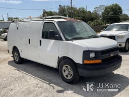 (Clearwater, FL) 2008 Chevrolet Express G1500 Van Body/Service Truck Runs & Moves