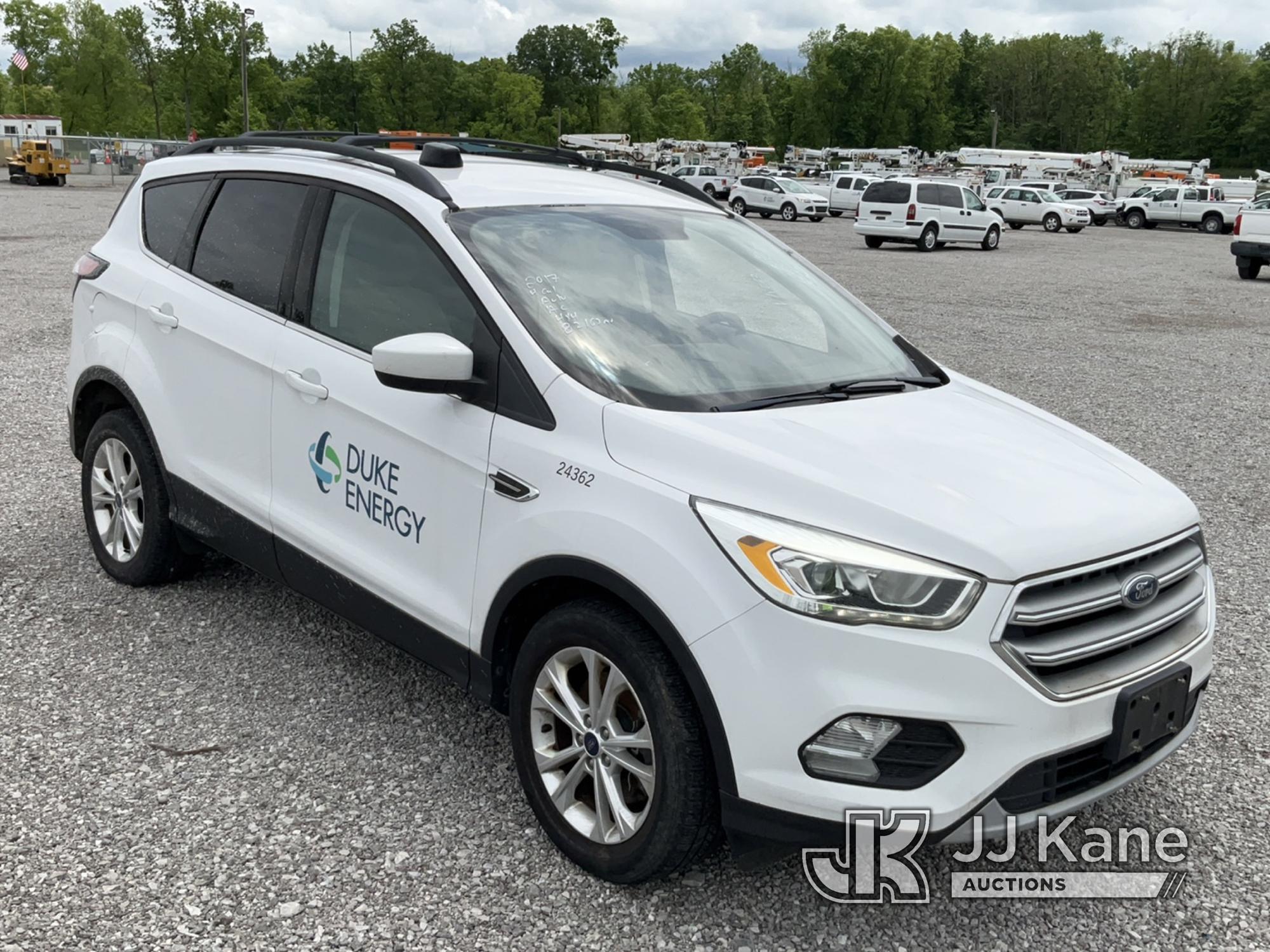 (Verona, KY) 2017 Ford Escape 4x4 4-Door Sport Utility Vehicle Runs & Moves) (Check Engine Light On,