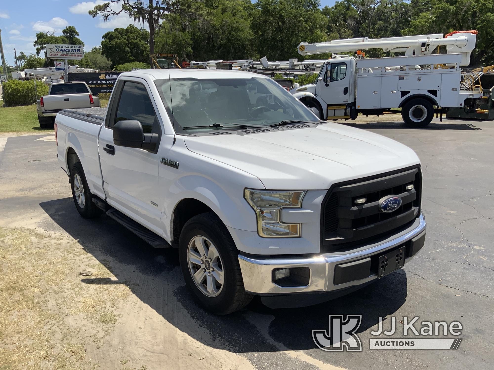 (Ocala, FL) 2016 Ford F150 Pickup Truck Duke Unit) (Runs & Moves
