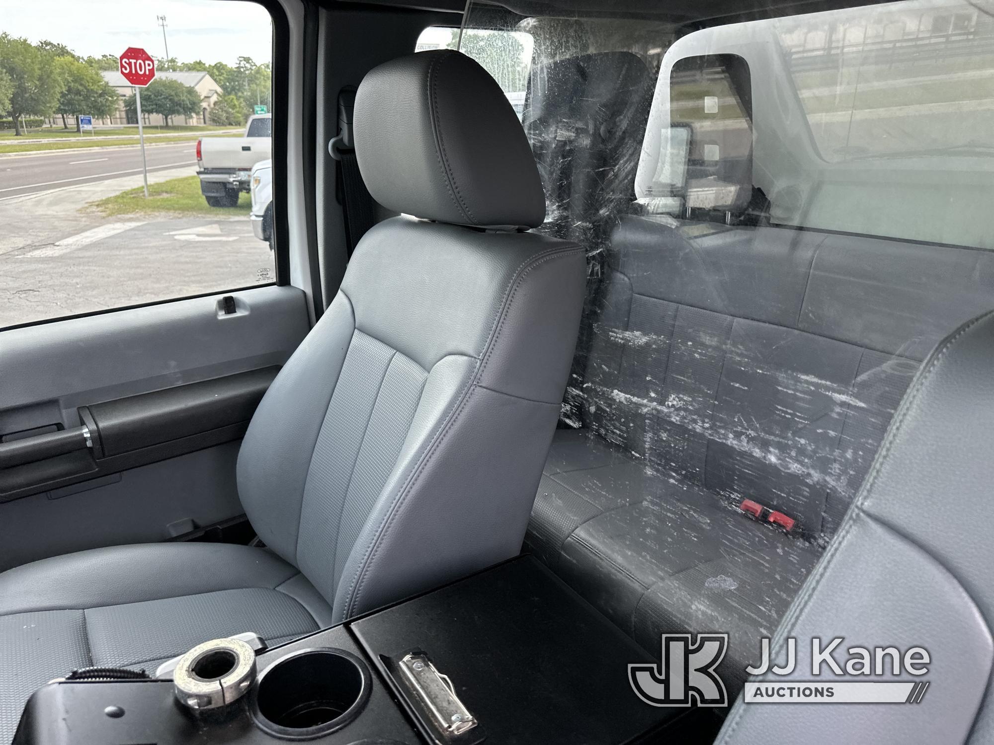 (Ocala, FL) 2015 Ford F250 4x4 Extended-Cab Pickup Truck Duke Unit) (Runs & Moves) (Body Damage