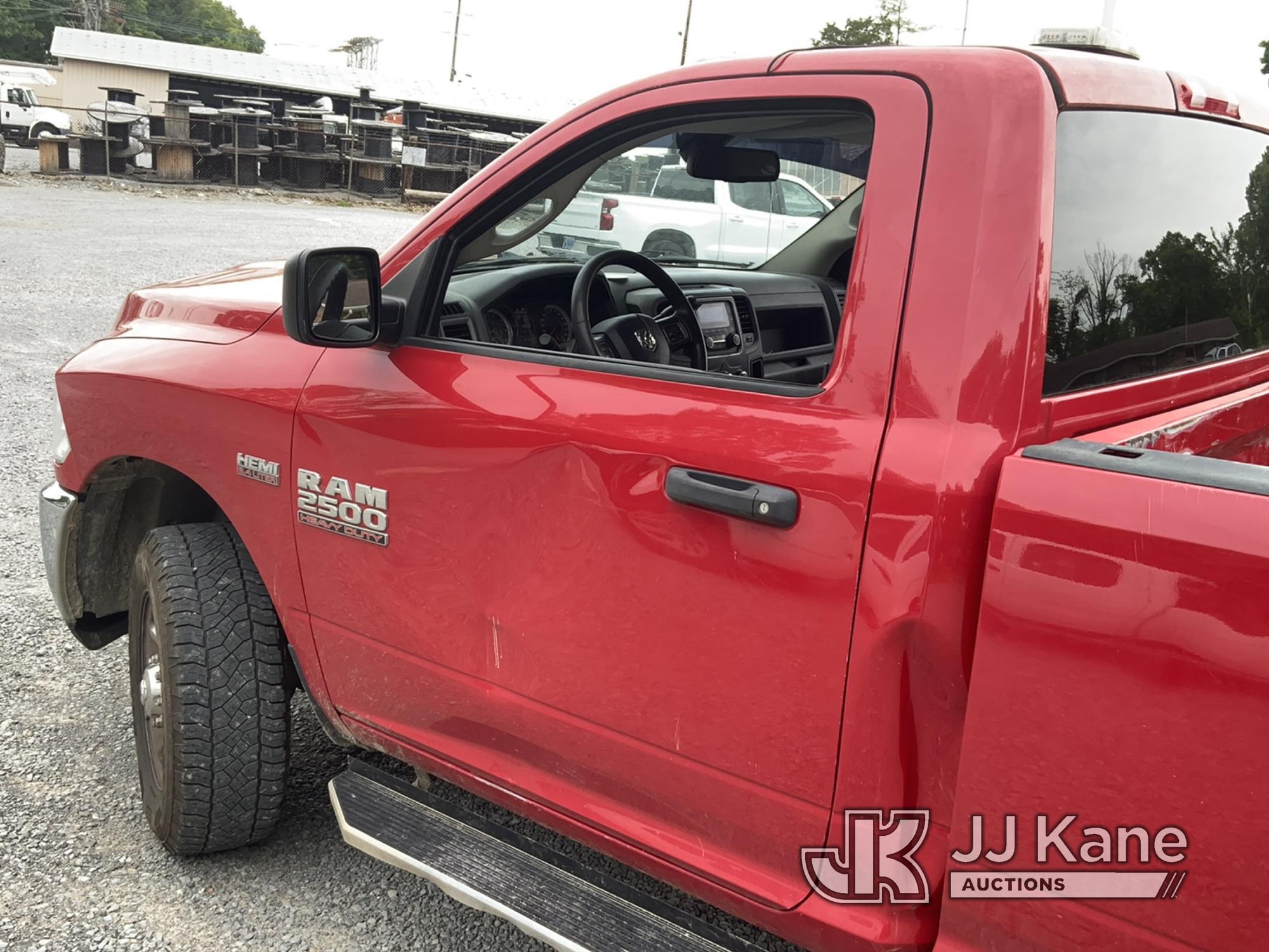(New Tazewell, TN) 2017 RAM 2500 4X4 Pickup Truck Runs & Moves) (Body Damage, Check Engine Light On