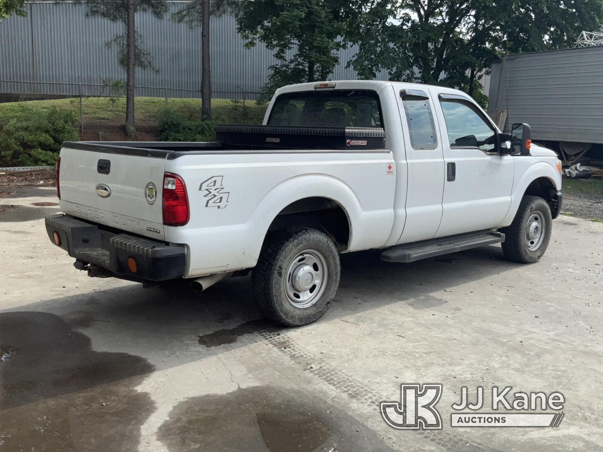 (Charlotte, NC) 2012 Ford F250 4x4 Extended-Cab Pickup Truck Runs & Moves) (Jump To Start