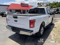 (Ocala, FL) 2016 Ford F150 Pickup Truck Duke Unit) (Runs & Moves