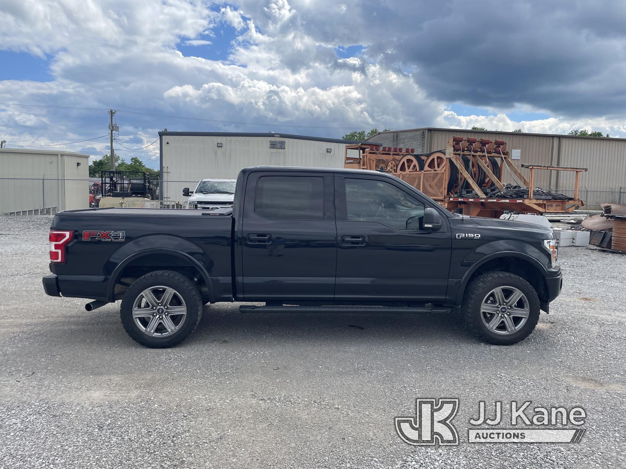 (Chattanooga, TN) 2019 Ford F150 4x4 Crew-Cab Pickup Truck Runs & Moves) (Jump To Start, Check Engin