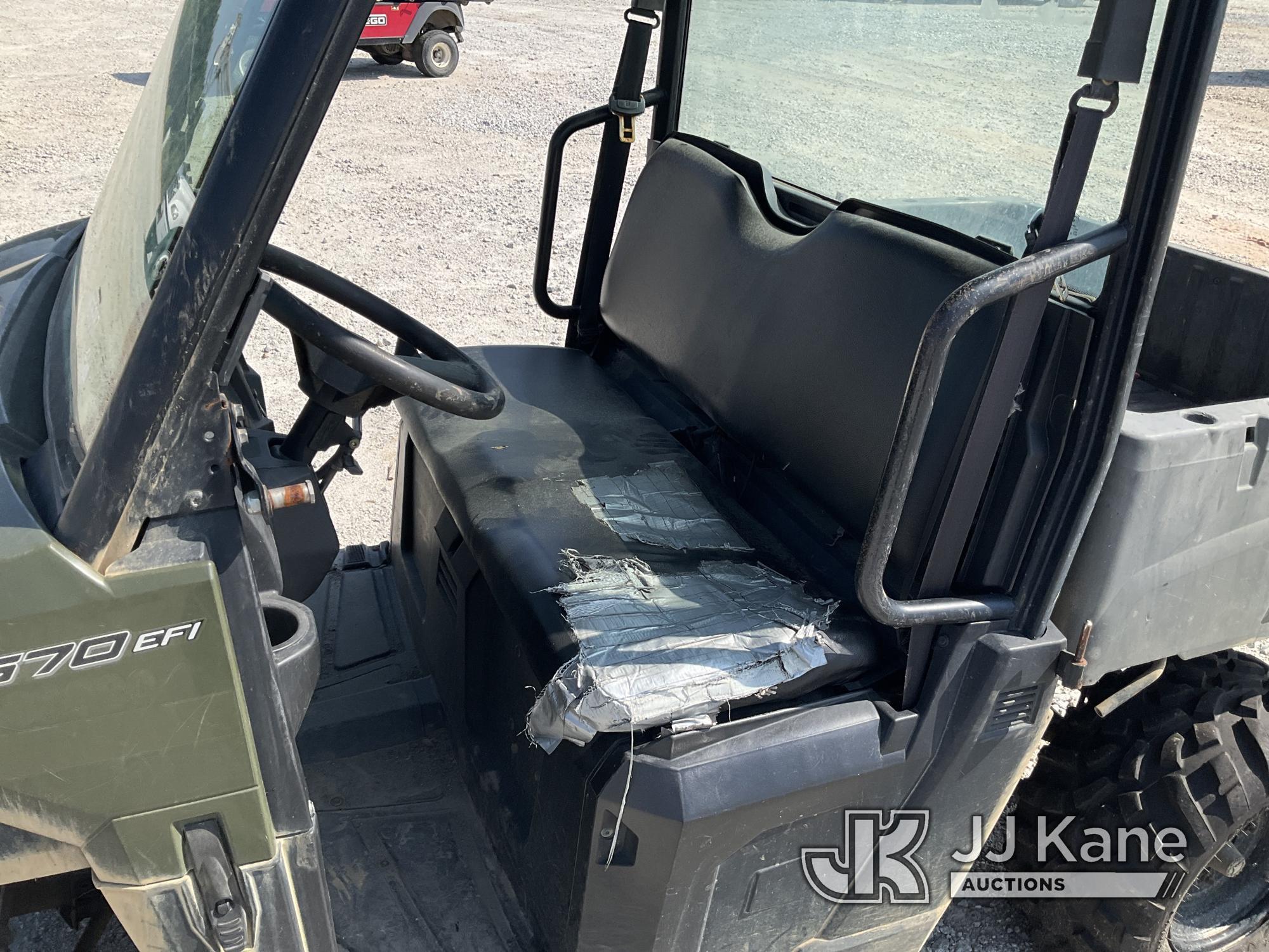 (Villa Rica, GA) 2018 Polaris Ranger 4x4 Yard Cart, (GA Power Unit) No Key, Not Running, Condition U