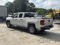 (Charlotte, NC) 2014 Chevrolet Silverado 1500 4x4 Extended-Cab Pickup Truck Runs & Moves) (Windshiel