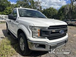 (Ocala, FL) 2018 Ford F150 4x4 Pickup Truck Duke Unit) (Not Running, Condition Unknown) (Seller Stat