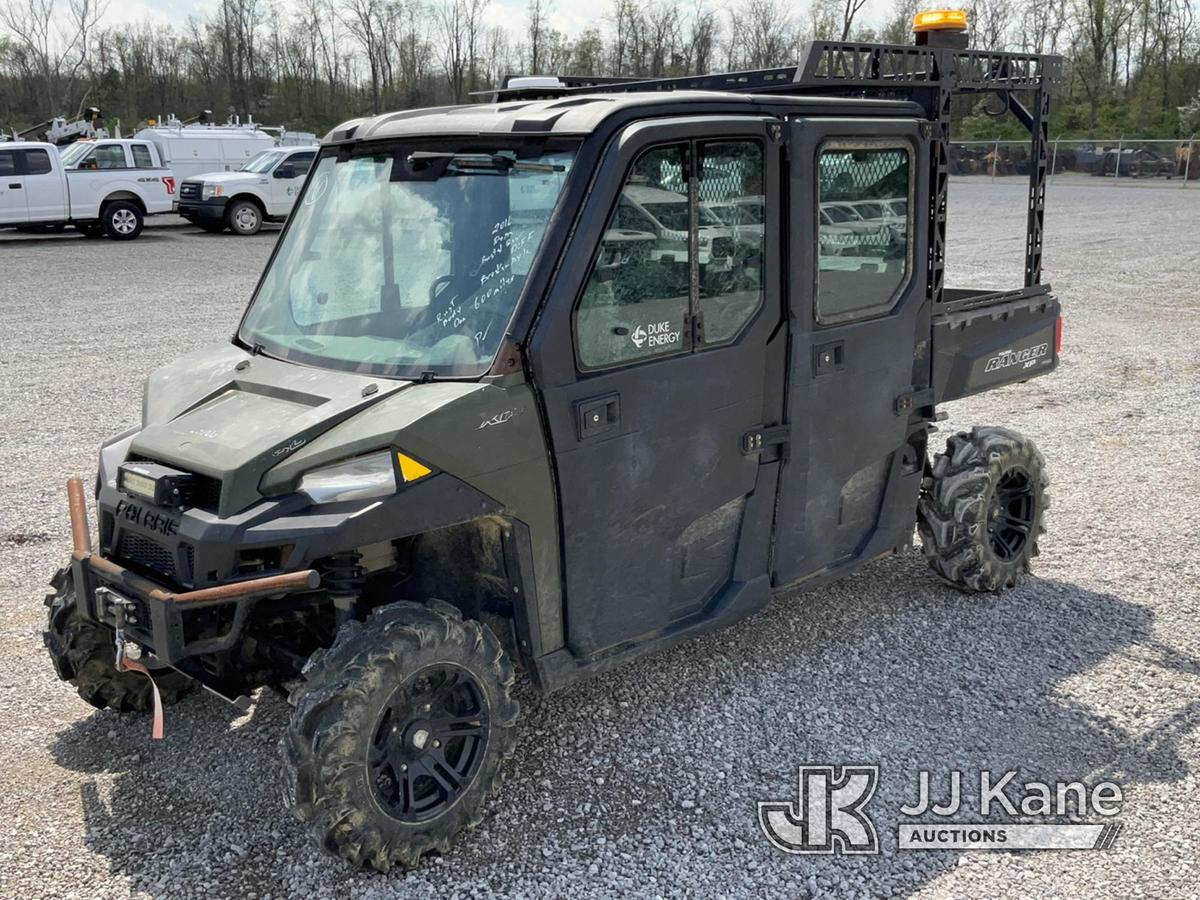 (Verona, KY) 2016 Polaris XP1000 4X4 All-Terrain Vehicle Runs & Moves) (Broken Rear Axle, Bad Rear D