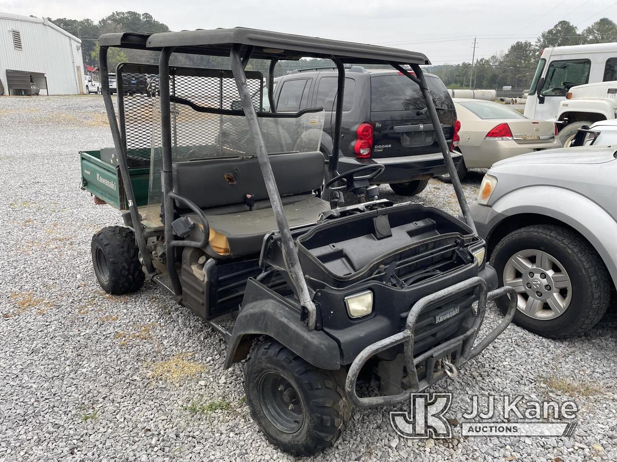 (Columbiana, AL) 2007 Kawasaki Mule 2510 All-Terrain Vehicle, (Municipality Owned) Not Running, Will