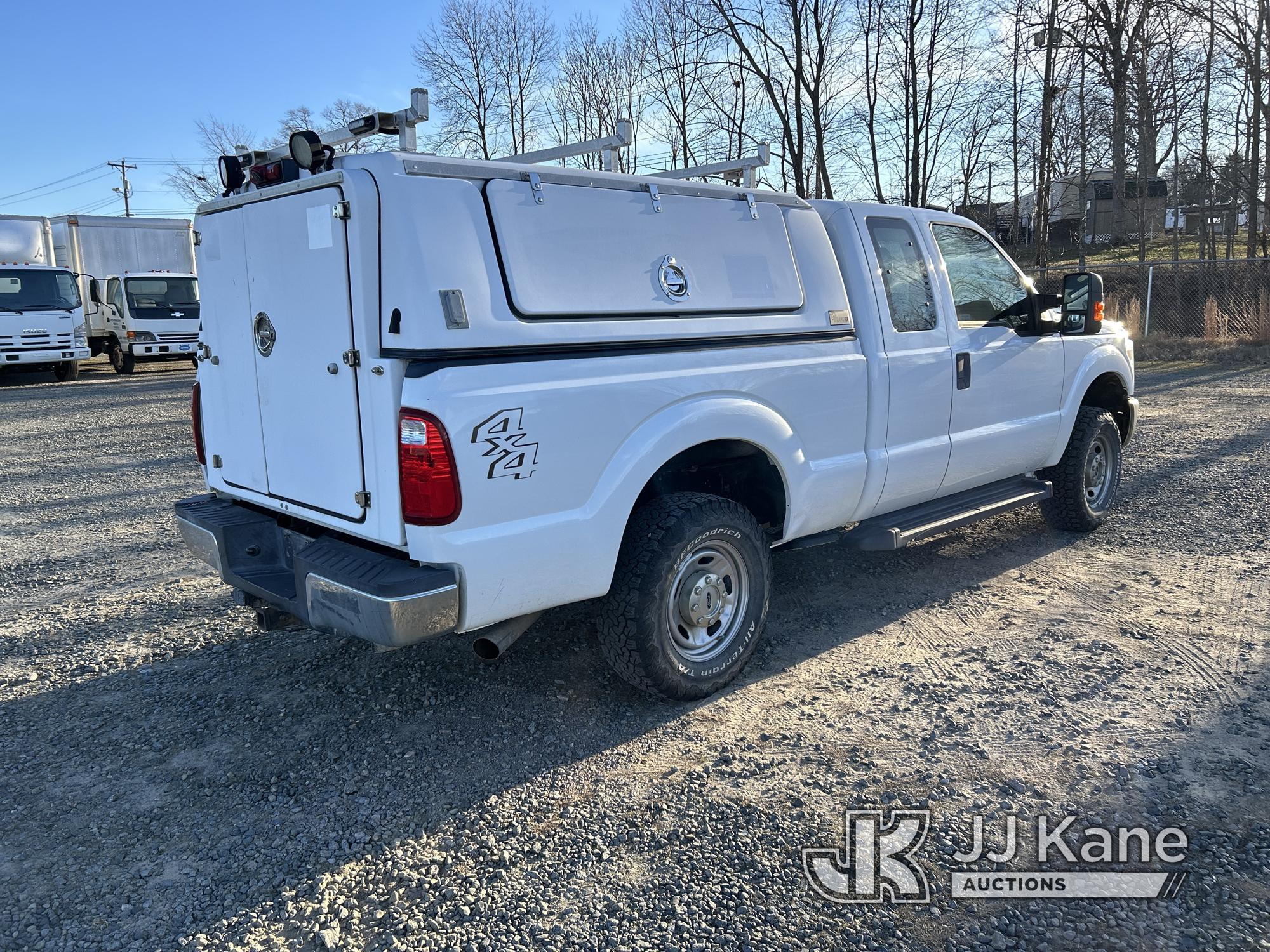 (Charlotte, NC) 2016 Ford F250 4x4 Extended-Cab Pickup Truck Duke Unit) (Runs & Moves
