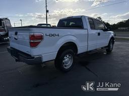 (Ocala, FL) 2014 Ford F150 4x4 Extended-Cab Pickup Truck Duke Unit) (Runs & Moves